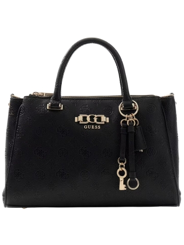 Torebka damska Guess HWPD99 16060 CZARNY MONOGRAM