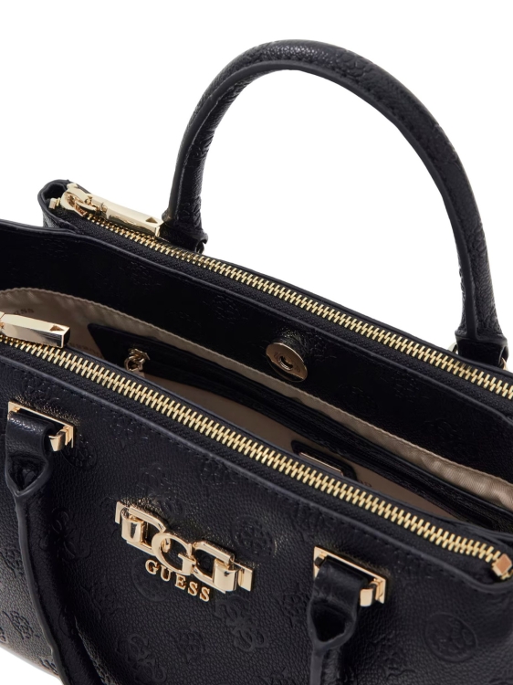 Torebka damska Guess HWPD99 16060 CZARNY MONOGRAM