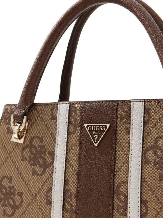 Torebka damska Guess HWSS96 72070 BEŻOWY MONOGRAM