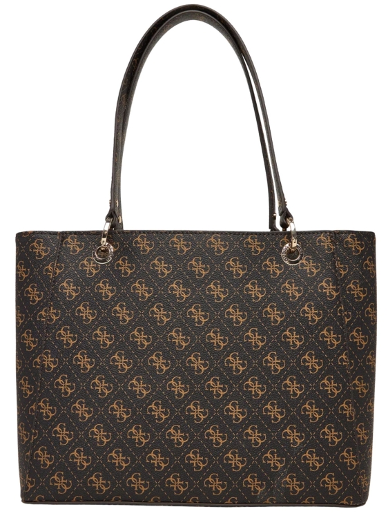 Torebka damska Guess HWQG96 72250 BRĄZOWY MONOGRAM