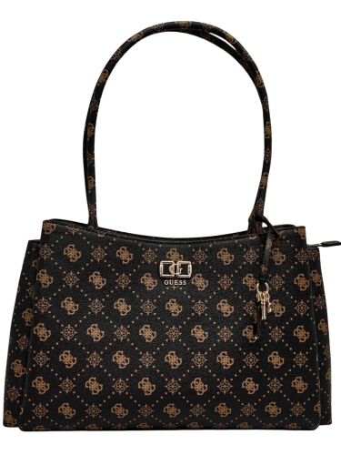 Torebka damska Guess HWGP99 28220 BRĄZOWY MONOGRAM