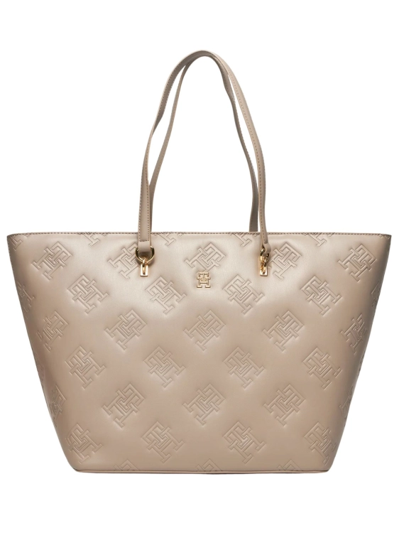 Torebka damska Tommy Hilfiger AW0AW15726 BEŻOWY