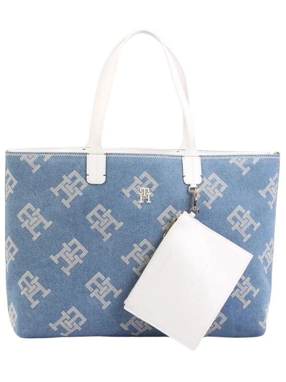 Torebka damska Tommy Hilfiger AW0AW14763 1CD NIEBIESKI