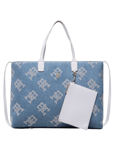 Torebka damska Tommy Hilfiger AW0AW14763 1CD NIEBIESKI