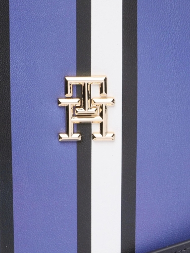 Torebka damska Tommy Hilfiger AW0AW14766 NIEBIESKI ZIELONY