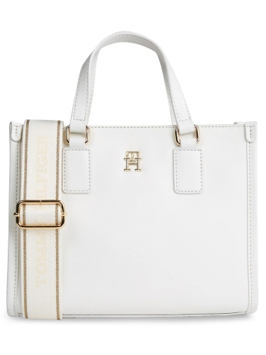Torebka damska Tommy Hilfiger AW0AW15977 BIAŁY