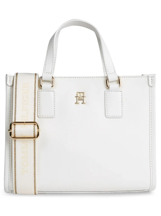 Torebka damska Tommy Hilfiger AW0AW15977 BIAŁY