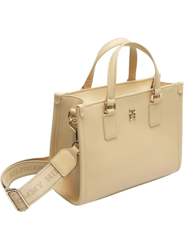 Torebka damska Tommy Hilfiger AW0AW15977 BEŻOWY