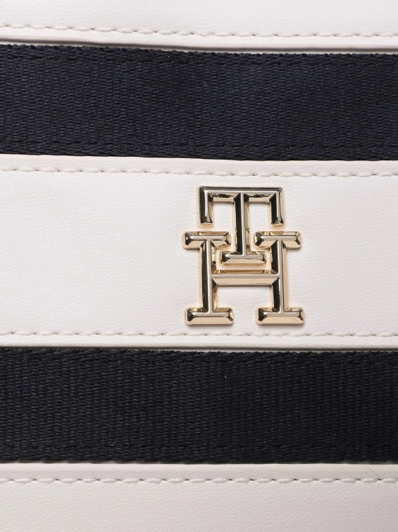 Torebka damska Tommy Hilfiger AW0AW14761 0GY BIAŁY GRANATOWY