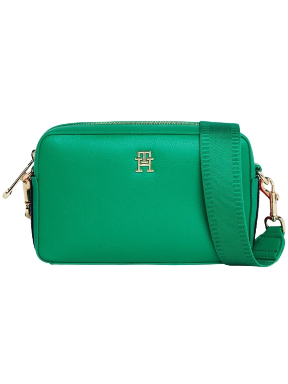 Torebka damska Tommy Hilfiger AW0AW15707 ZIELONY