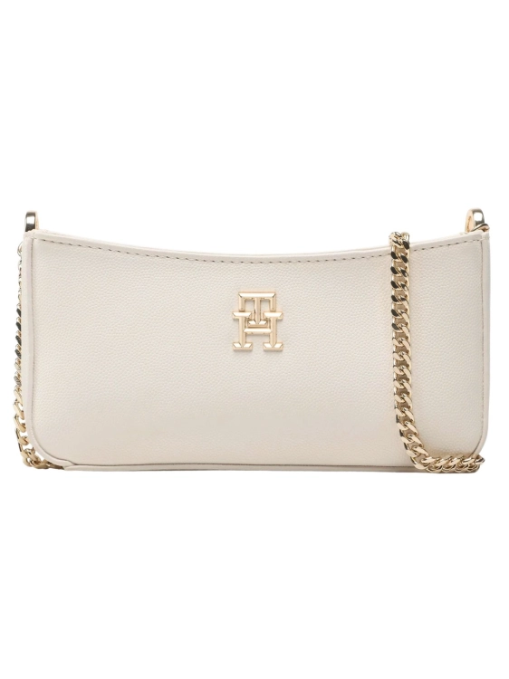 Torebka damska Tommy Hilfiger AW0AW14483 AC0 Ecru