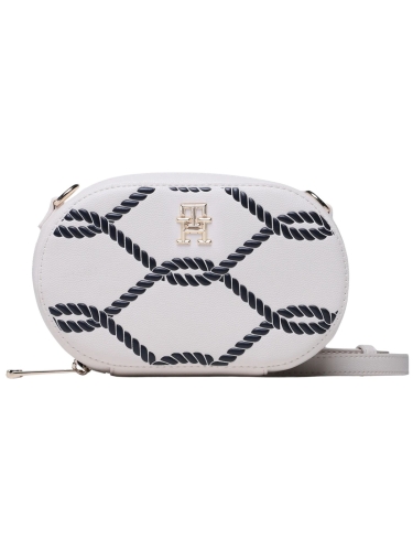 Torebka damska Tommy Hilfiger AW0AW14736 AC0 BIAŁY