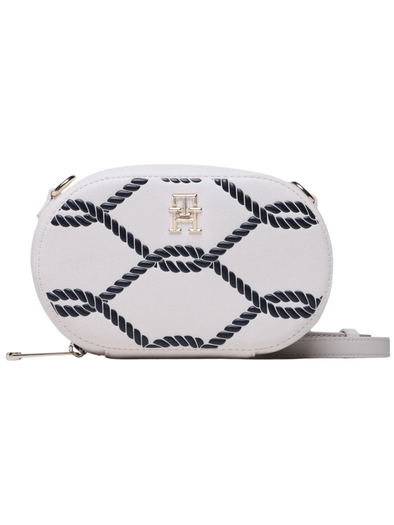 Torebka damska Tommy Hilfiger AW0AW14736 AC0 BIAŁY