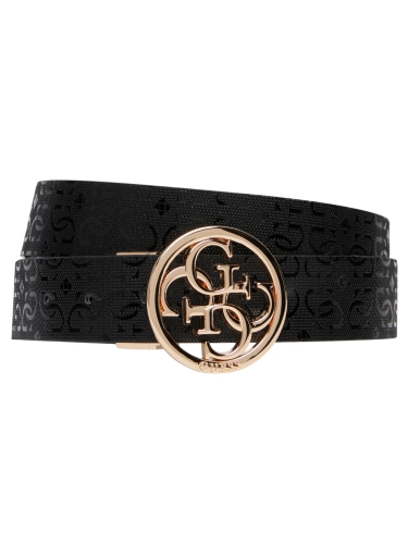 Pasek damski Guess BW9319 P6135 AQM CZARNY BŁĘKITNY