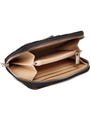 Portfel damski Guess SWGP99 28140 BRĄZOWY MONOGRAM