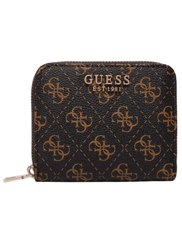Portfel damski Guess SWQL74 59137 BRĄZOWY MONOGRAM
