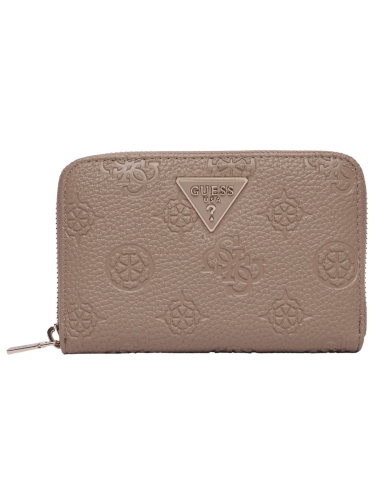 Portfel damski Guess SWPD98 88140 MONOGRAM SZAROBEŻOWY