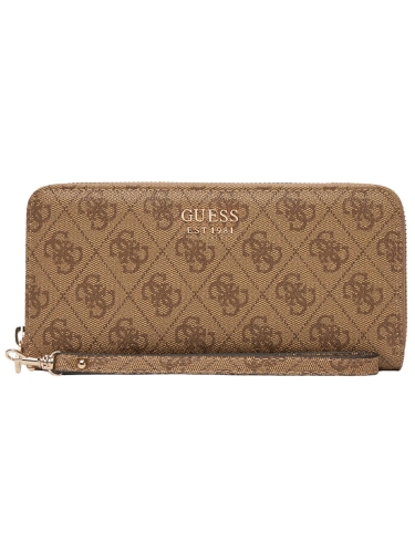 Portfel damski Guess SWLG96 48146 LTL MONOGRAM BEŻOWY