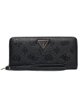 Portfel damski Guess SWPD98 88146 BLO MONOGRAM CZARNY 