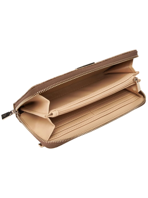 Portfel damski Guess SWSG74 59146 LTL MONOGRAM BEŻOWY