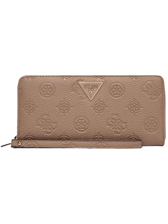 Portfel damski Guess SWPD98 88146 DKO MONOGRAM SZAROBEŻOWY