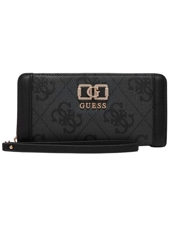 Portfel damski Guess SWOS99 01146 CLO COAL MONOGRAM SZARY