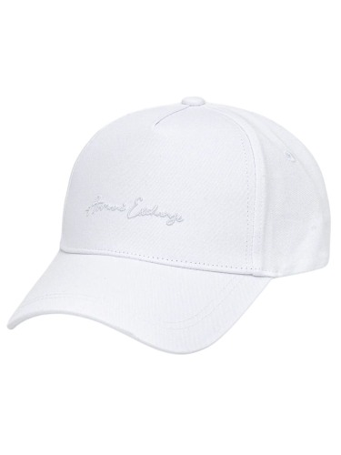 Czapka z daszkiem damska Armani Exchange XW000956 AF13848 BIAŁY
