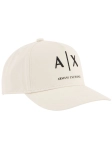 Czapka z daszkiem męska Armani Exchange XM002696 AF15502 KREMOWY