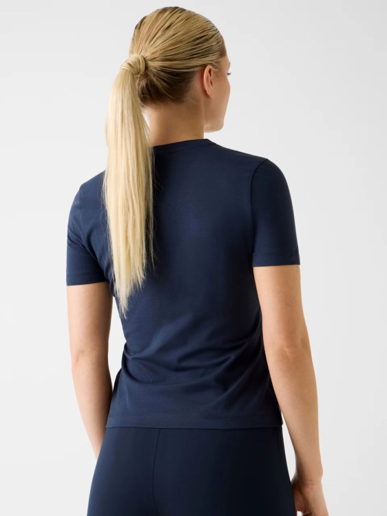 T-shirt damski Guess V6RI15 J1314 G7F3 GRANATOWY