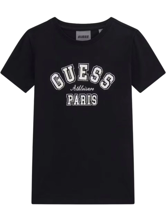 T-shirt damski Guess V6RI15 J1314 CZARNY