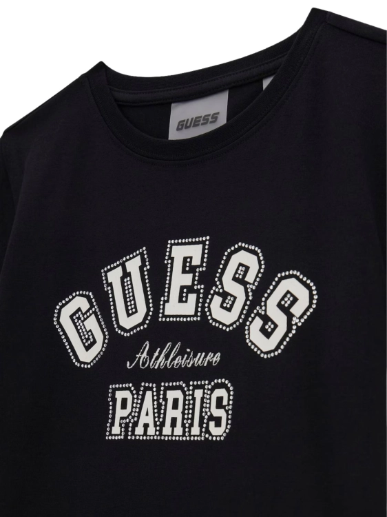 T-shirt damski Guess V6RI15 J1314 CZARNY
