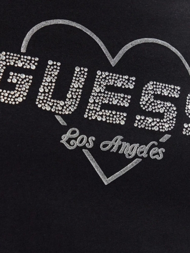 T-shirt damski Guess V5GI10 K9RM1 CZARNY