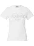 T-shirt damski Guess V5GI10 K9RM1 KREMOWY