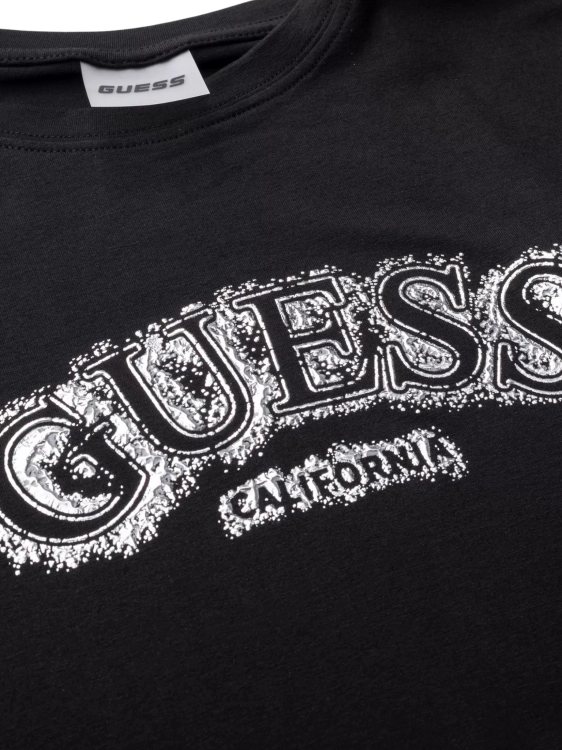 T-shirt damski Guess V6GI15 K2982 CZARNY