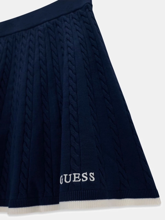 Spódnica damska Guess V6RD07 Z4652 GRANATOWY