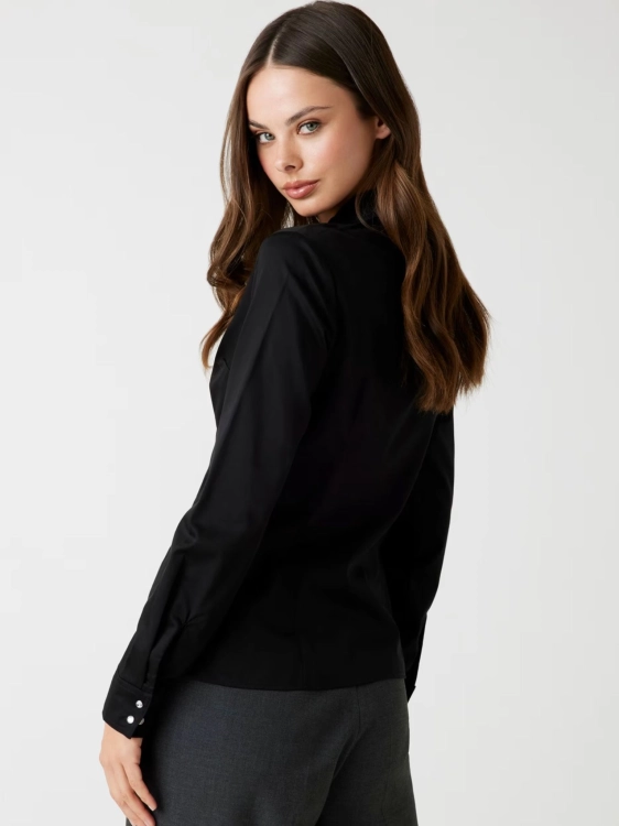 Koszula damska Guess W2YH41 WAF10 CZARNY