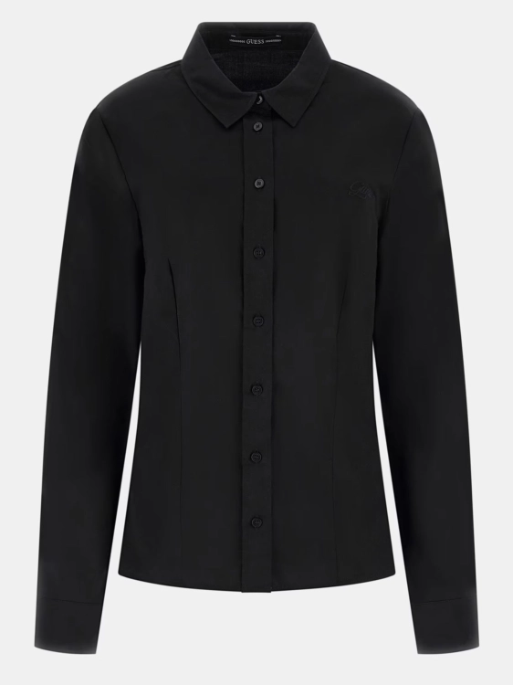 Koszula damska Guess W2YH41 WAF10 CZARNY