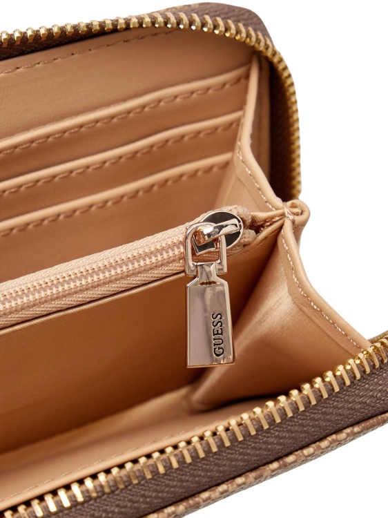 Portfel damski Guess SWOS99 24140 LTL MONOGRAM BEŻOWY