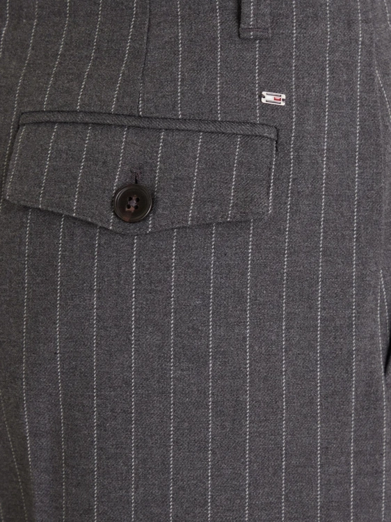 Spodnie damskie Tommy Hilfiger WW0WW47550 SZARY
