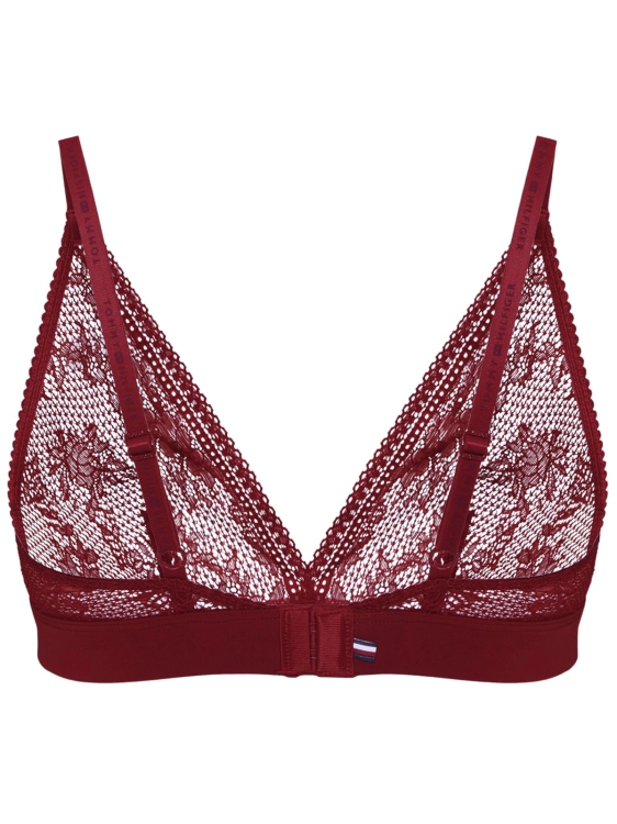 Biustonosz damski Tommy Hilfiger UW0UW05517 XJS BORDOWY