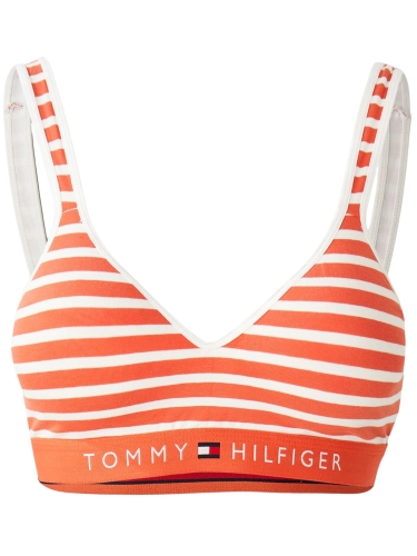 Biustonosz sportowy damski Tommy Hilfiger UW0UW05205 POMARAŃCZOWY
