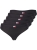 Stringi damskie Tommy Hilfiger UW0UW05642 CZARNY 5-PACK