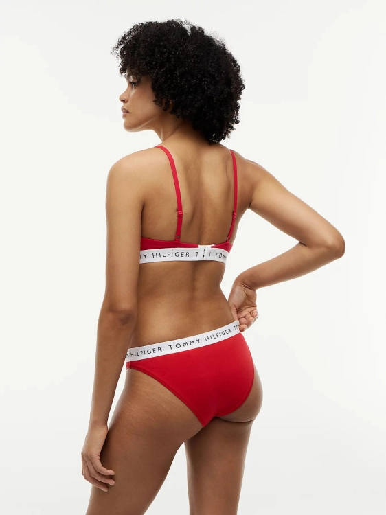 Biustonosz sportowy damski Tommy Hilfiger UW0UW05607 CZERWONY