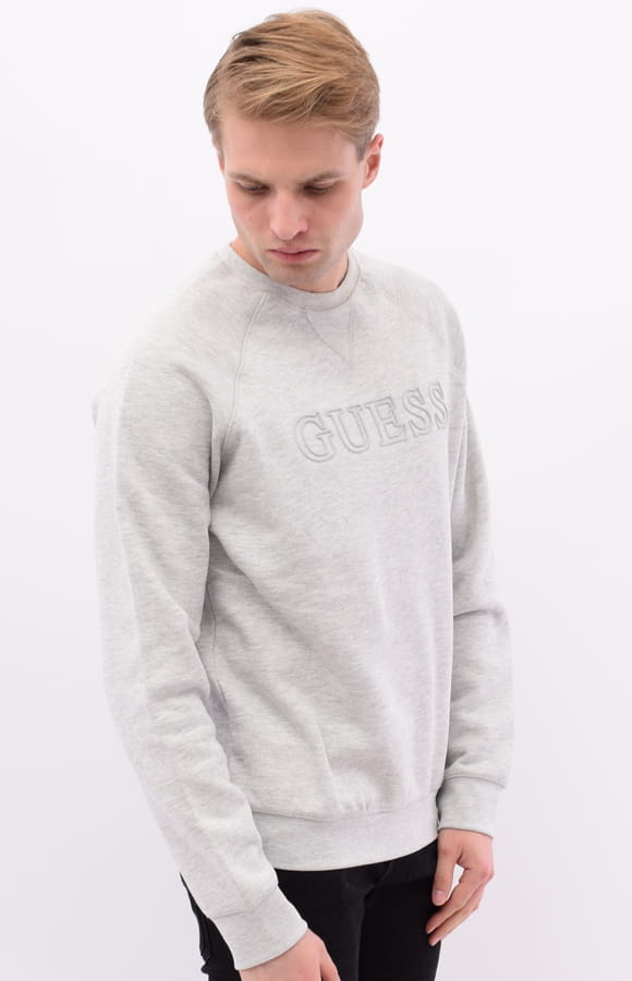 BLUZA MĘSKA GUESS U1YA02K9V31 SZARA